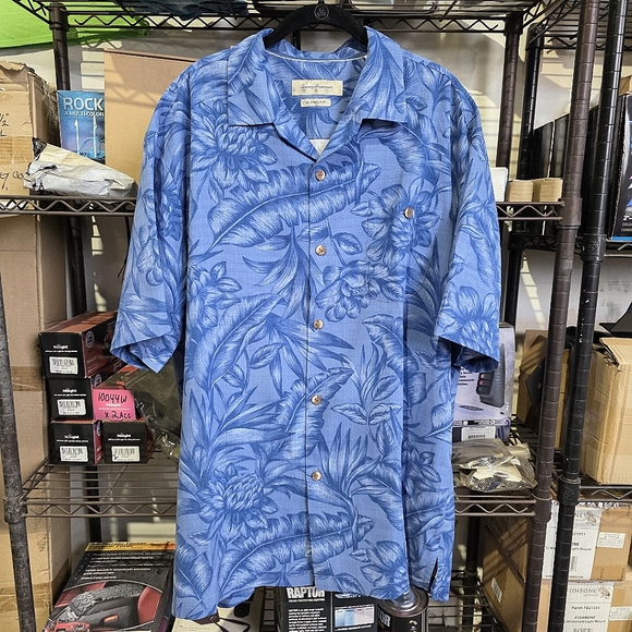 Tommy Bahama Other - 44) TOMMY BAHAMA Silk Tropical Button-up Sz. XL